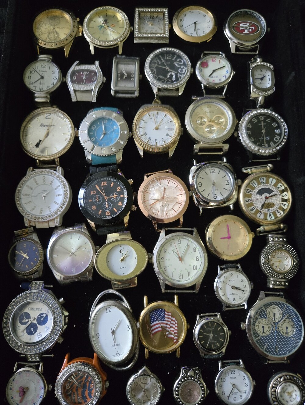 Watch Parts Craft Repair Broken Repurpose Vintage Fair Condition As Is Lot 1I